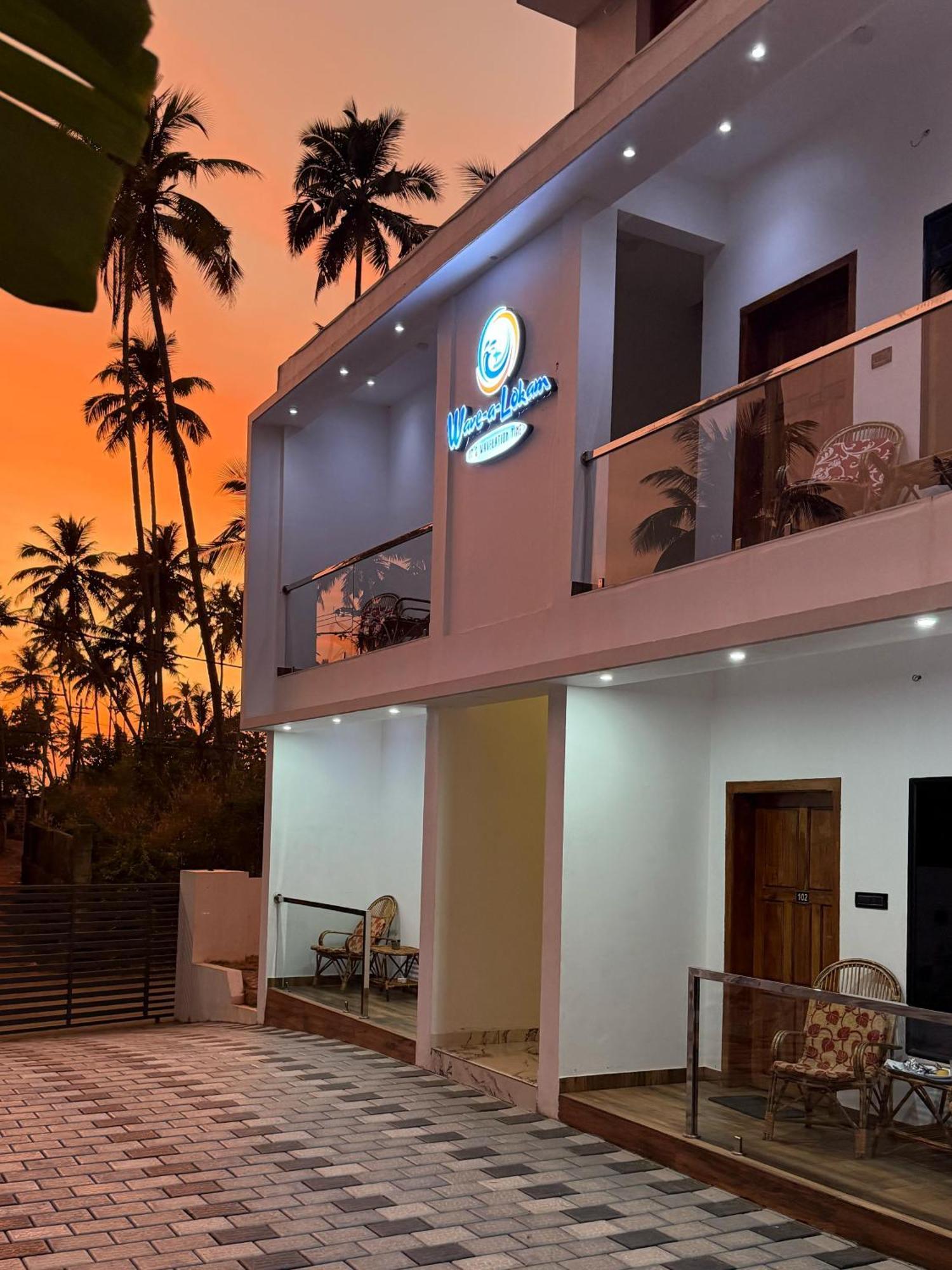 Wavealokam Beach Retreat Varkala Exterior photo